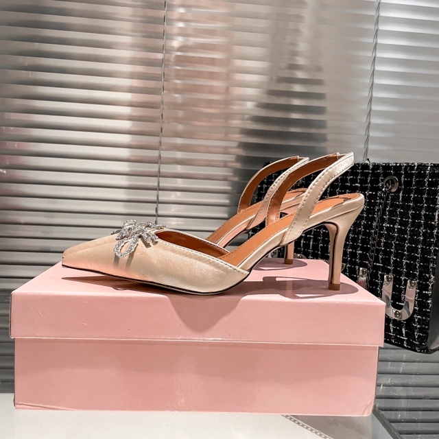 Sexy Pointed Toe Diamond High Heels