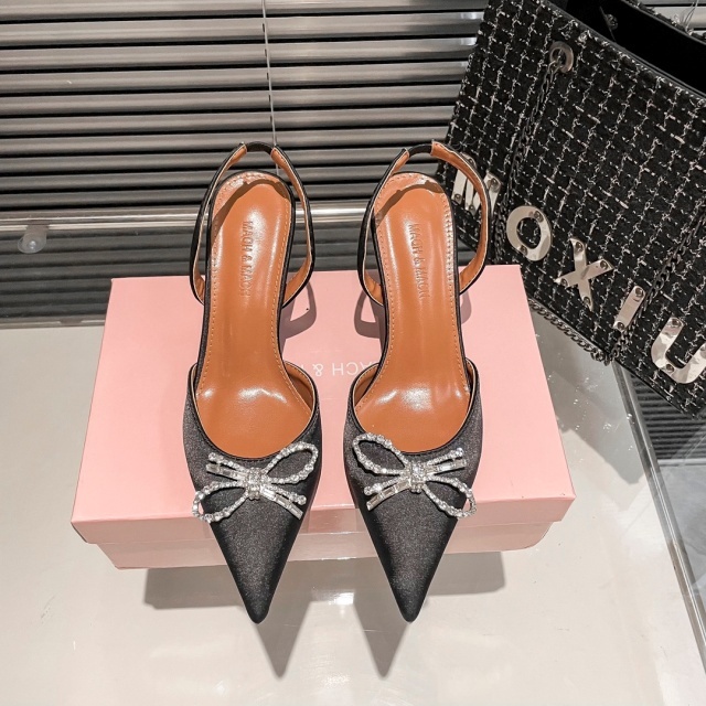 Sexy Pointed Toe Diamond High Heels