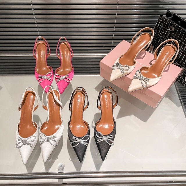Sexy Pointed Toe Diamond High Heels