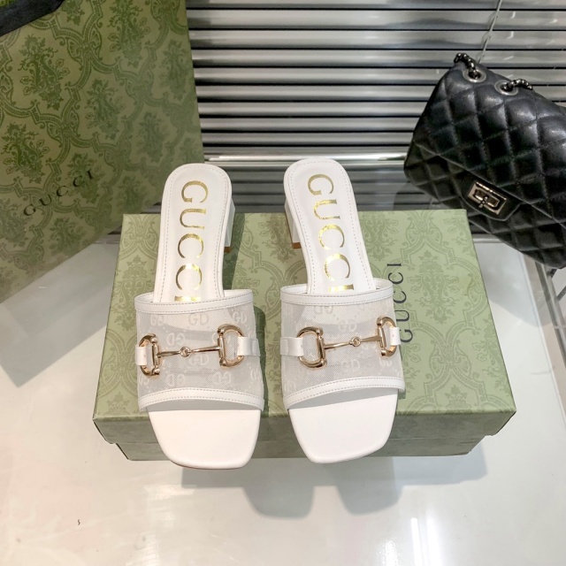 Fashion Mesh Chunky Sandals
