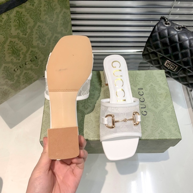 Fashion Mesh Chunky Sandals