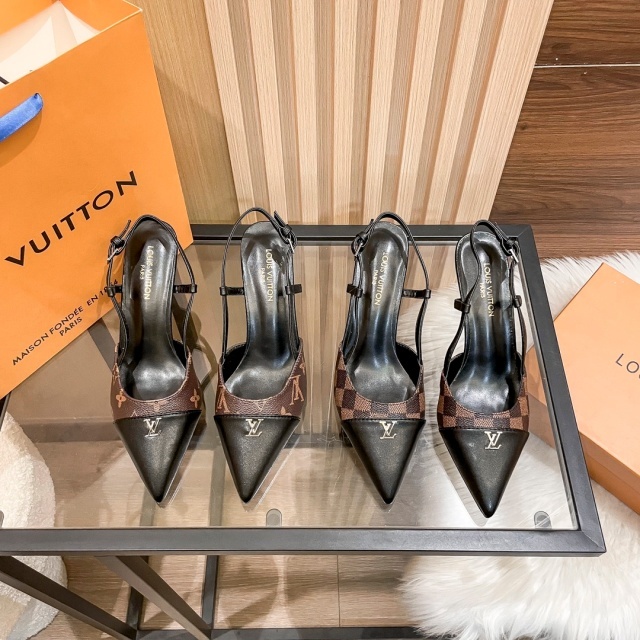 Luxury Fashion Printed High Heeled Sandals