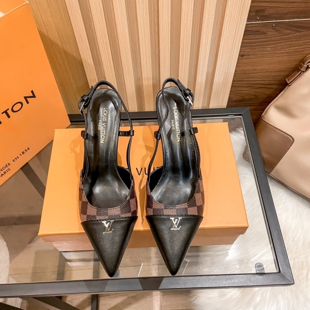 Luxury Fashion Printed High Heeled Sandals