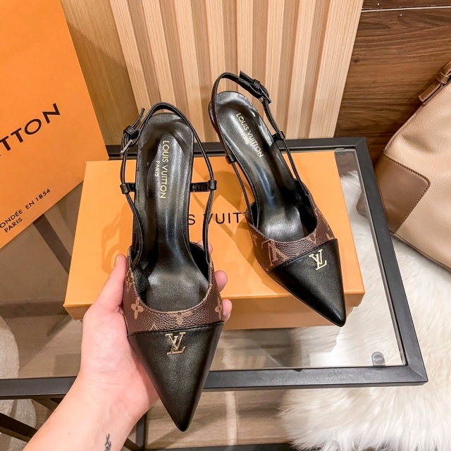 Luxury Fashion Printed High Heeled Sandals