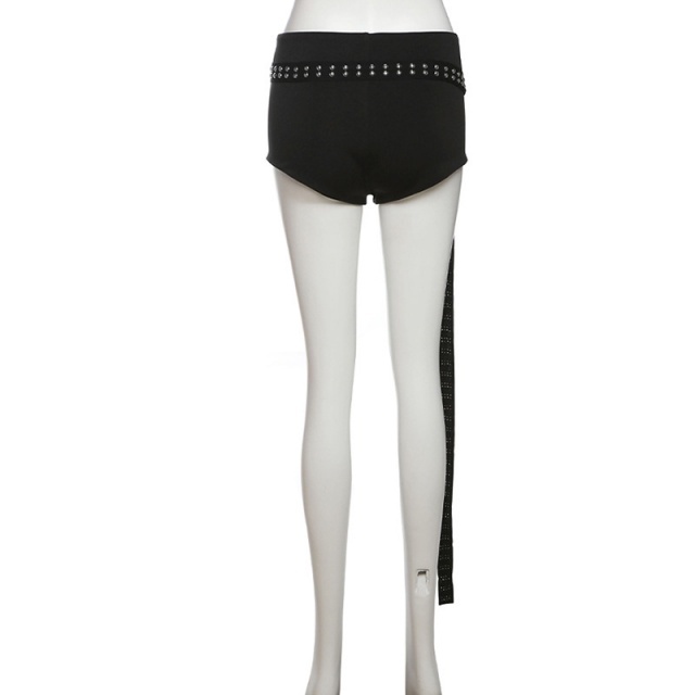 One Shoulder Shock Short Set