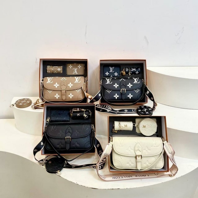 Luxury Fashion Women Messenger Bag Set