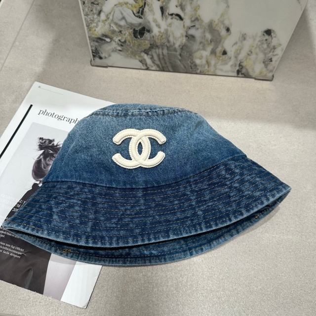 Fashion Embroidery Denim Bucket Hats