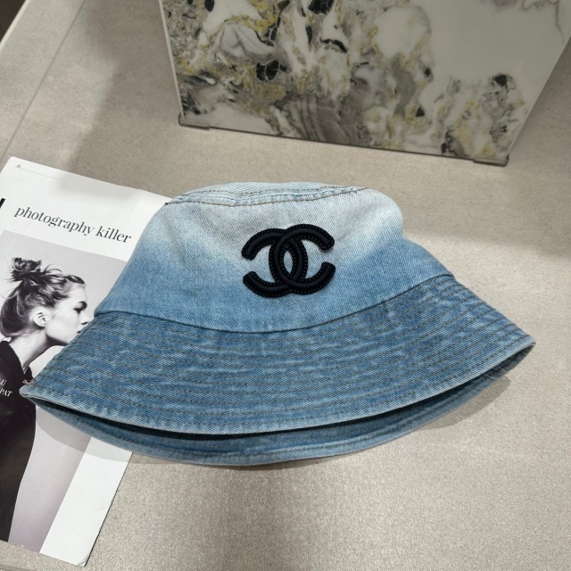 Fashion Embroidery Denim Bucket Hats