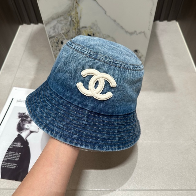 Fashion Embroidery Denim Bucket Hats