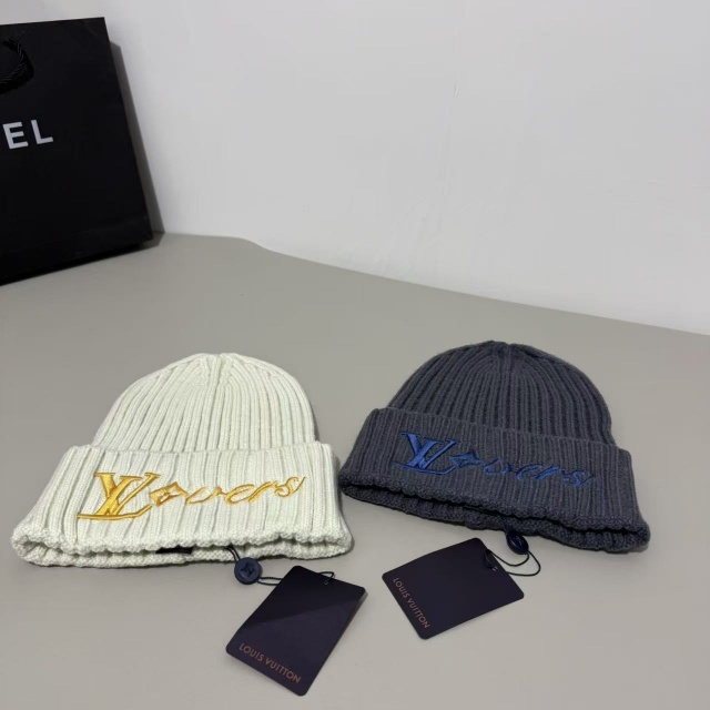 Fashion Embroidery Knit Winter Hats