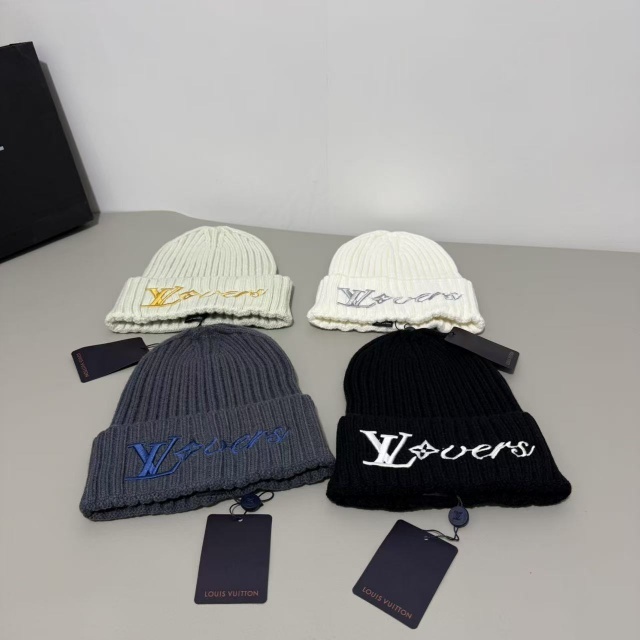 Fashion Embroidery Knit Winter Hats