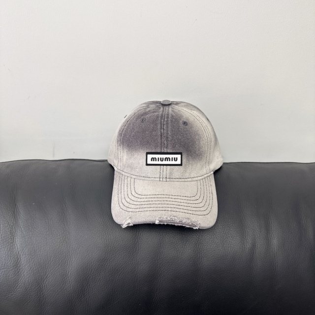 Gradient Denim Fashion Baseball Caps