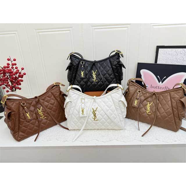 Metal Logo Leather Fashion Women Crossbody Bags