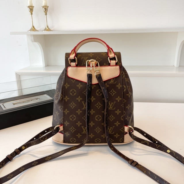 Luxury Fashion Leather Unisex Backpack