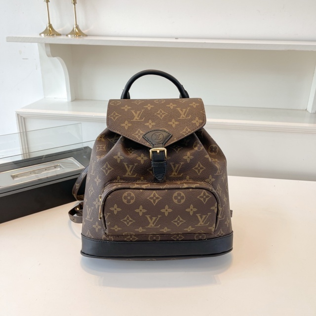 Luxury Fashion Leather Unisex Backpack
