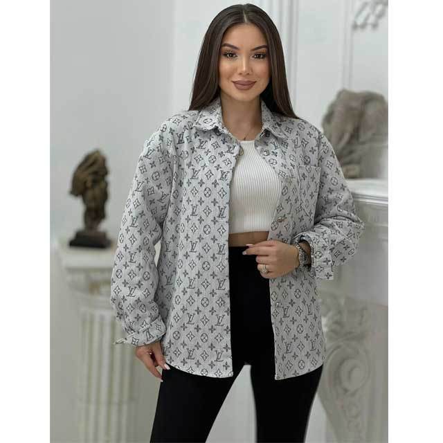 Washed Denim Fashion Women Jacket
