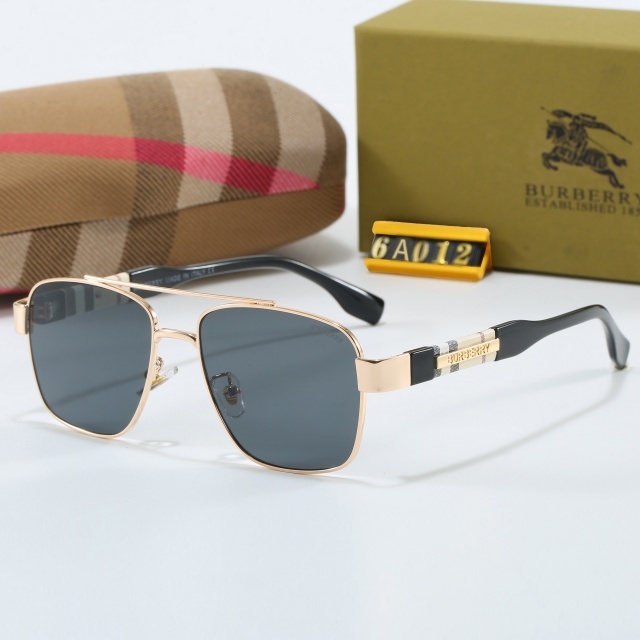Metal Frame Unisex Sunglasses