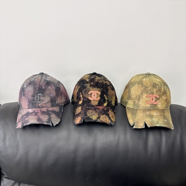 Tie Dye Cut Out Unisex Baseball Caps