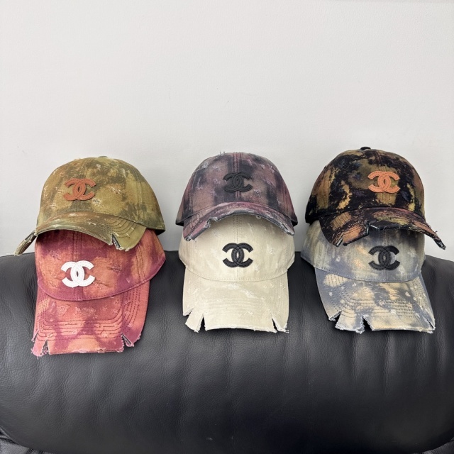 Tie Dye Cut Out Unisex Baseball Caps