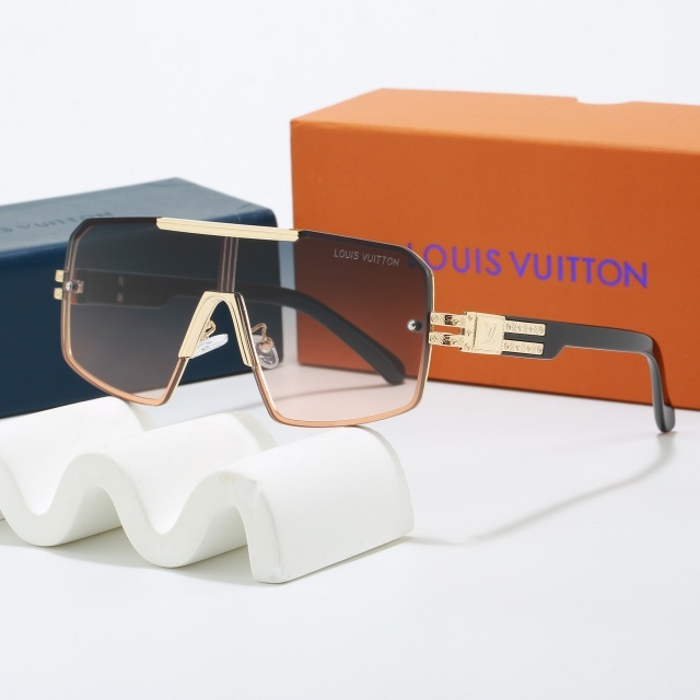 Large Frame One Piece Luxury Unisex Glasses