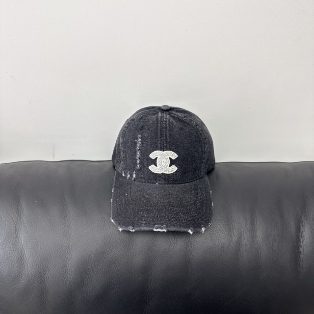 Ripped Denim Unisex Baseball Caps