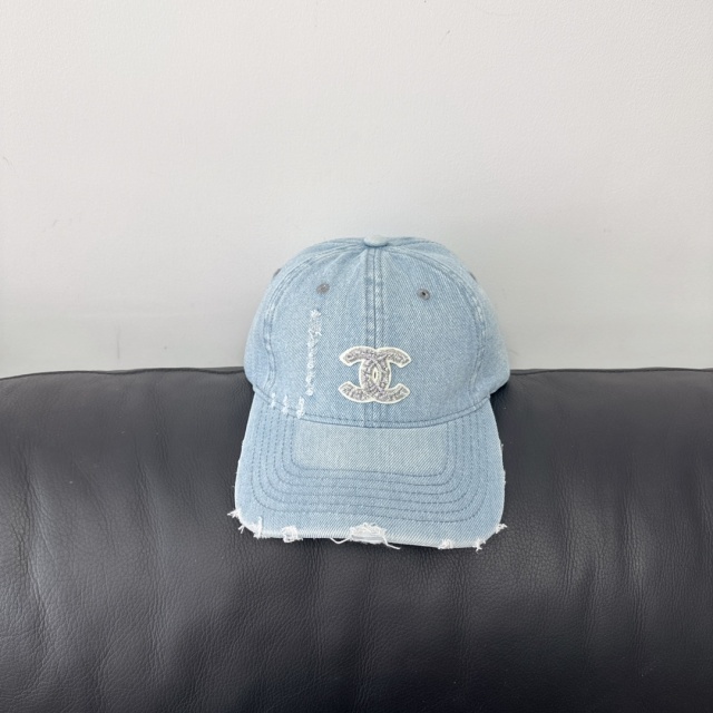 Ripped Denim Unisex Baseball Caps