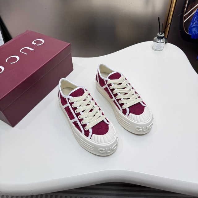 Thick-Soled Fashion Lace-Up Women Sneakers
