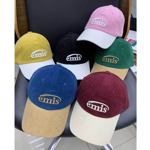 Fashion Embroidery Corduroy Baseball Caps