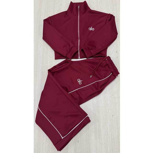 Fashion Embroidery Fall Casual Tracksuit Set