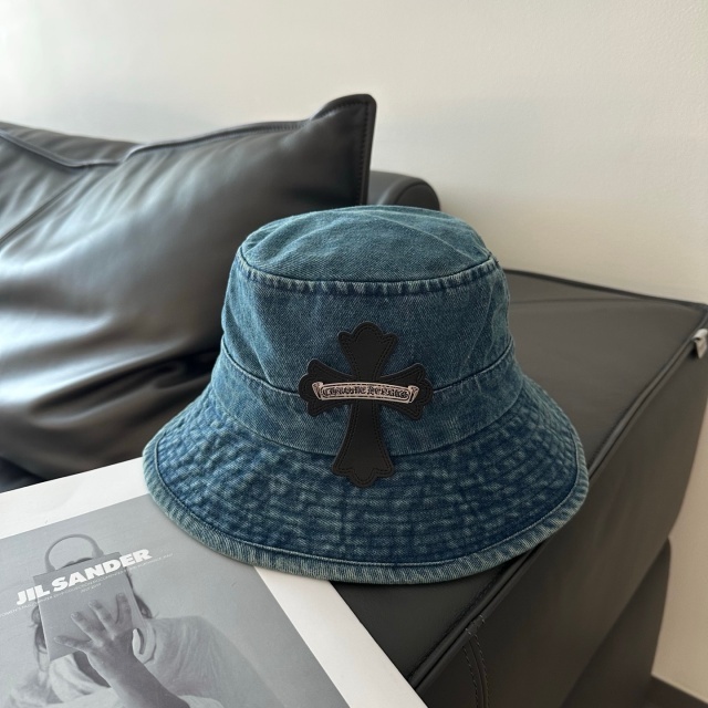 Fashion Logo Denim Unisex Bucket Hats