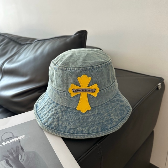 Fashion Logo Denim Unisex Bucket Hats