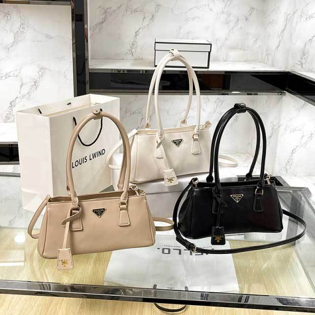 Fashion Logo Leather Women Shoulder Bags