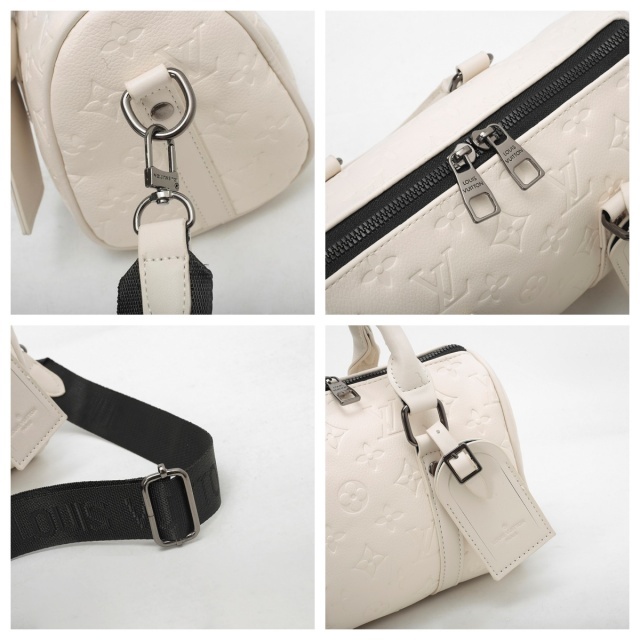 Leather Embossing Fashion Crossbody Boston Bags