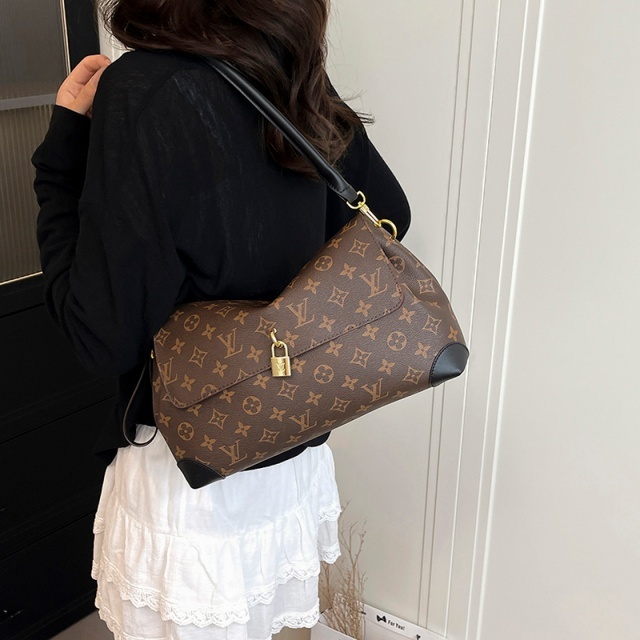 Leather Printed Fashion Women Underarm Bags