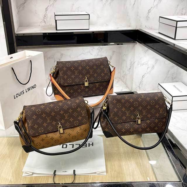 Leather Printed Fashion Women Underarm Bags