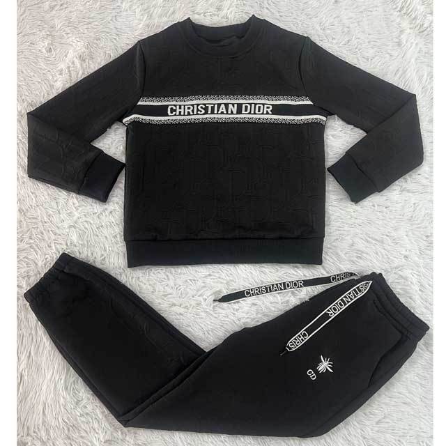 Fashion Embroidery Jacquard Women Fall Tracksuit