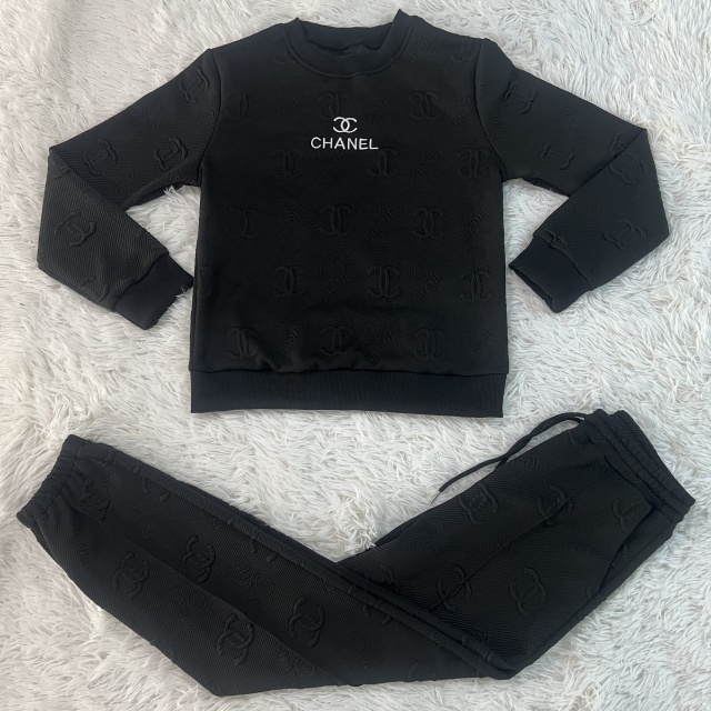 Fashion Embroidery Jacquard Women Casual Tracksuit