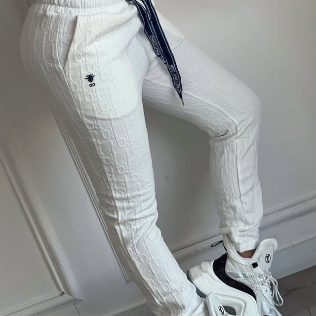 Fashion Embroidery Jacquard Women Fall Tracksuit