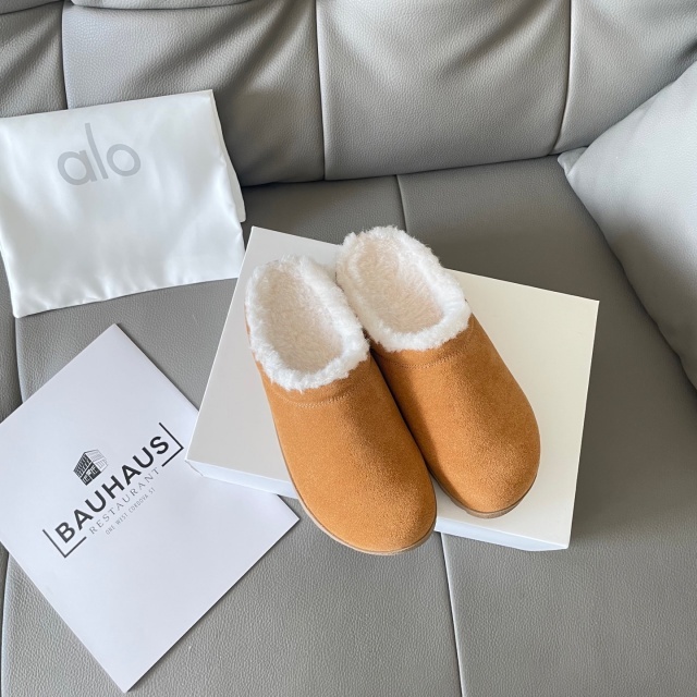 Winter Home Wear Fashion Women Furry Shoes