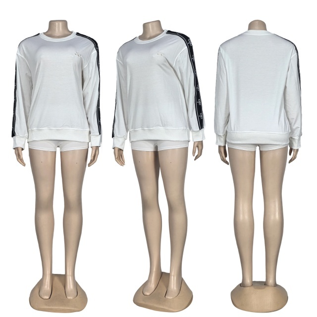 Fashion Embroidery Women Casual Sweatshirts