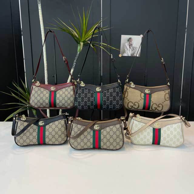 Fashion Leather Printed Luxury Women Crossbody Handbags