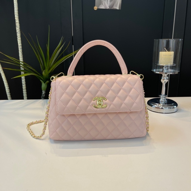 Metal Logo Fashion Leather Crossbody Handbags