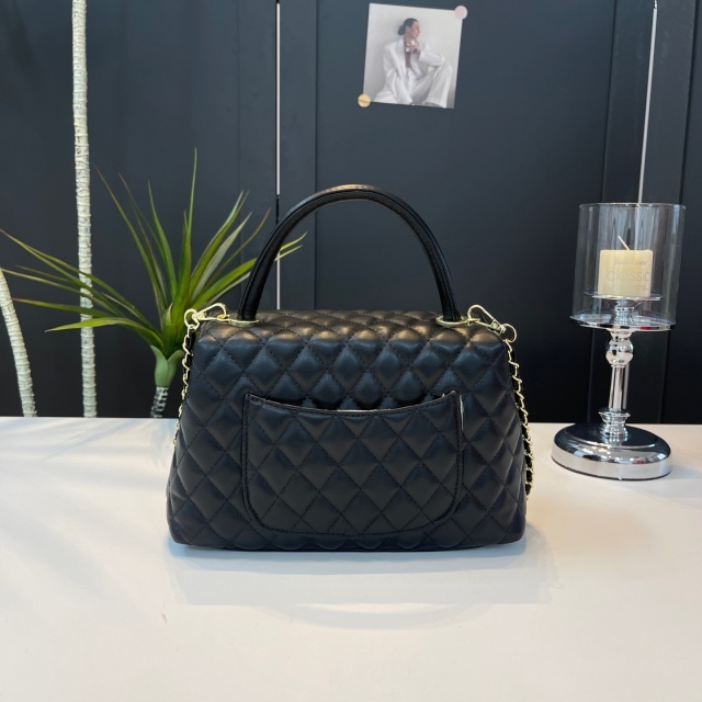 Metal Logo Fashion Leather Crossbody Handbags