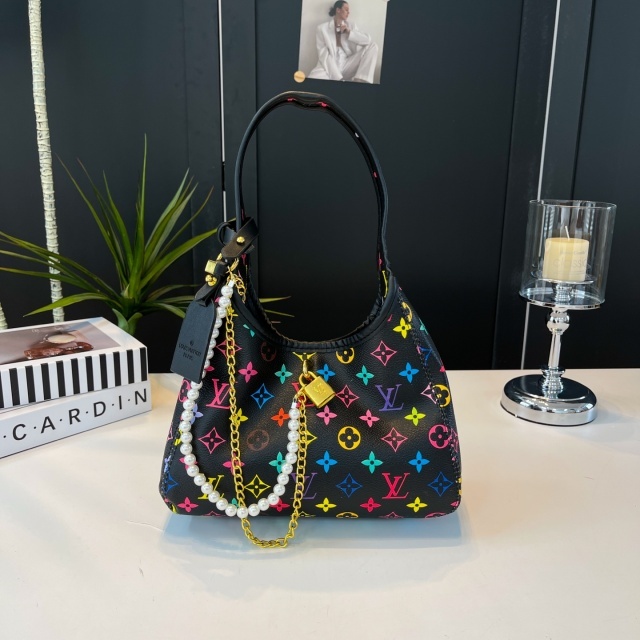 Printed Leather Fashion Luxury Women Underarm Bags