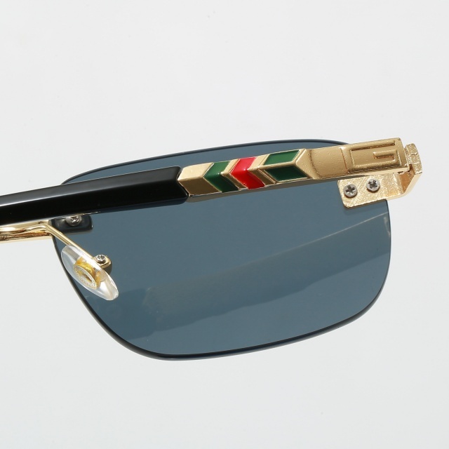 Retro Style Frameless Luxury Glasses