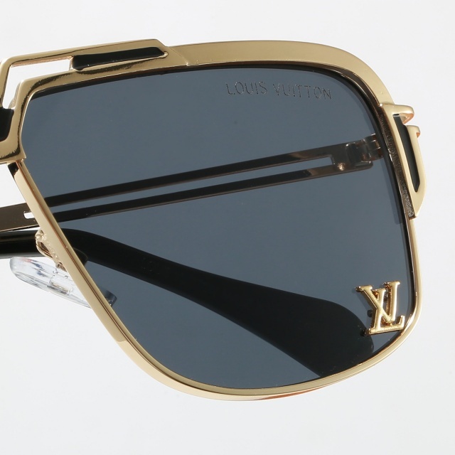 Large Size Metal Frame One Piece Glasses