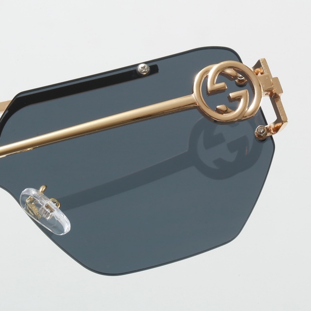 One Piece Large Size Frameless Glasses