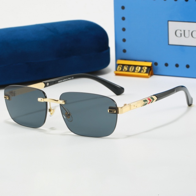Retro Style Frameless Luxury Glasses