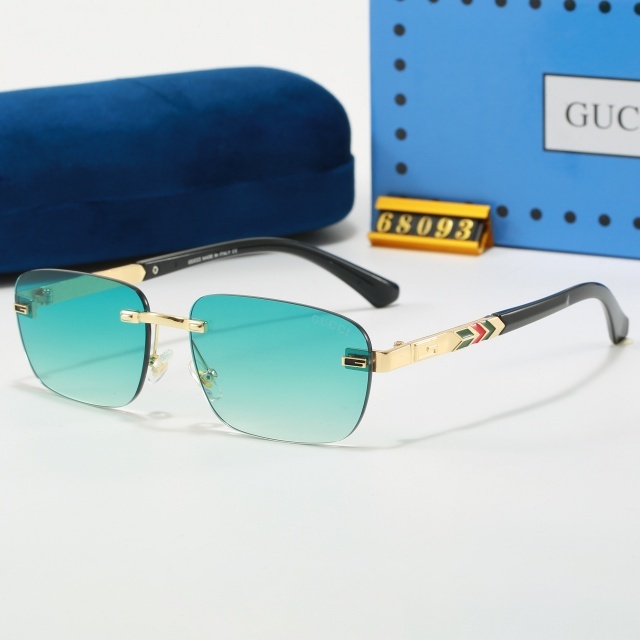 Retro Style Frameless Luxury Glasses