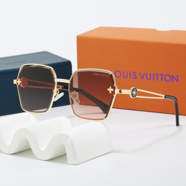 Square Metal Frame Unisex Glasses